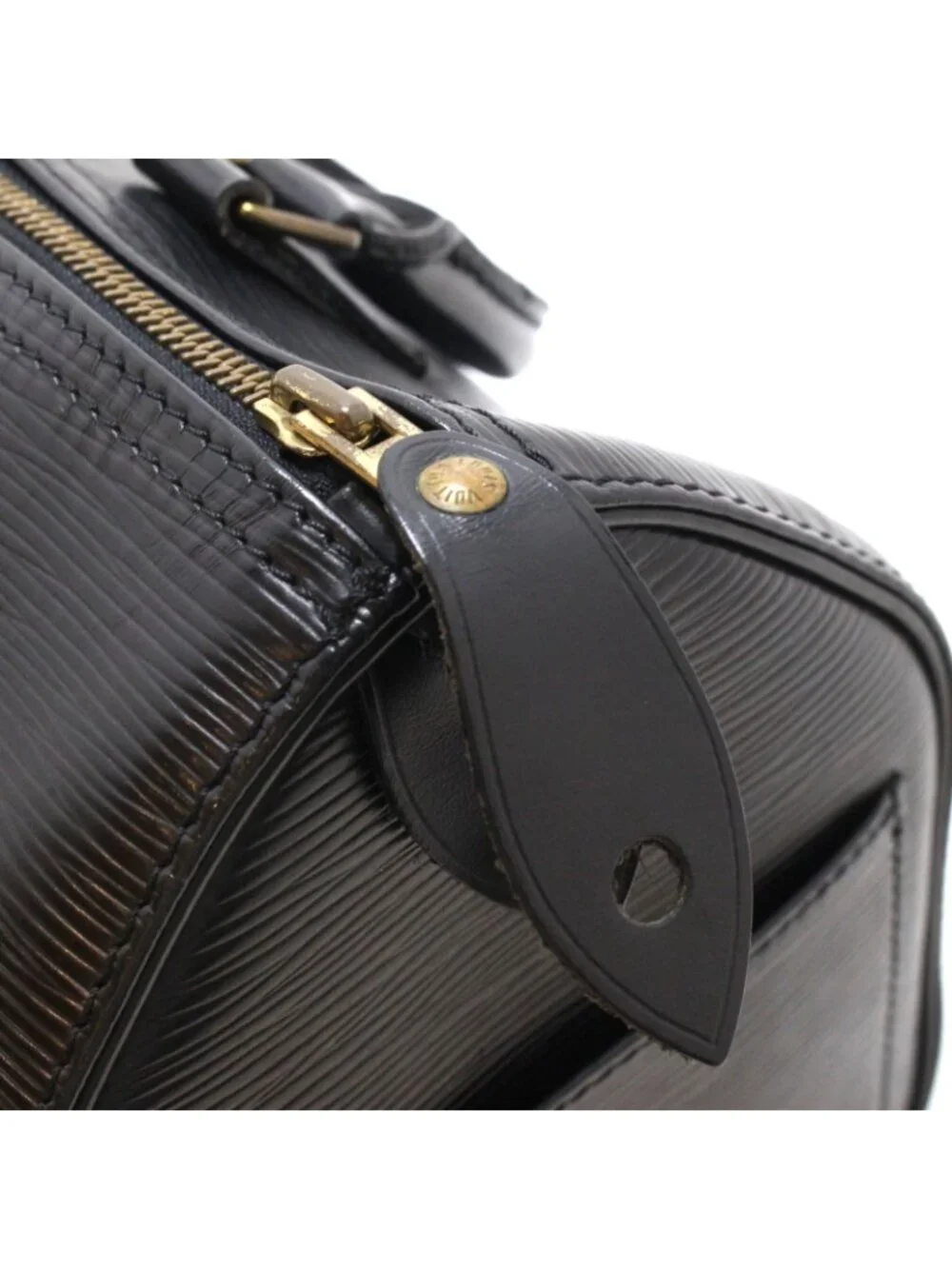 Louis Vuitton Speedy 25 Handbag Epi Leather Noir